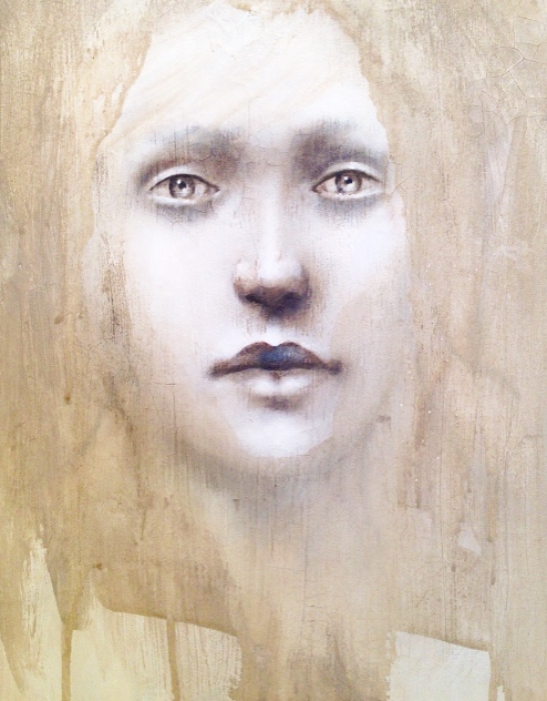 Ethereal, 2016 Acrylic, oil, texture medium on canvas