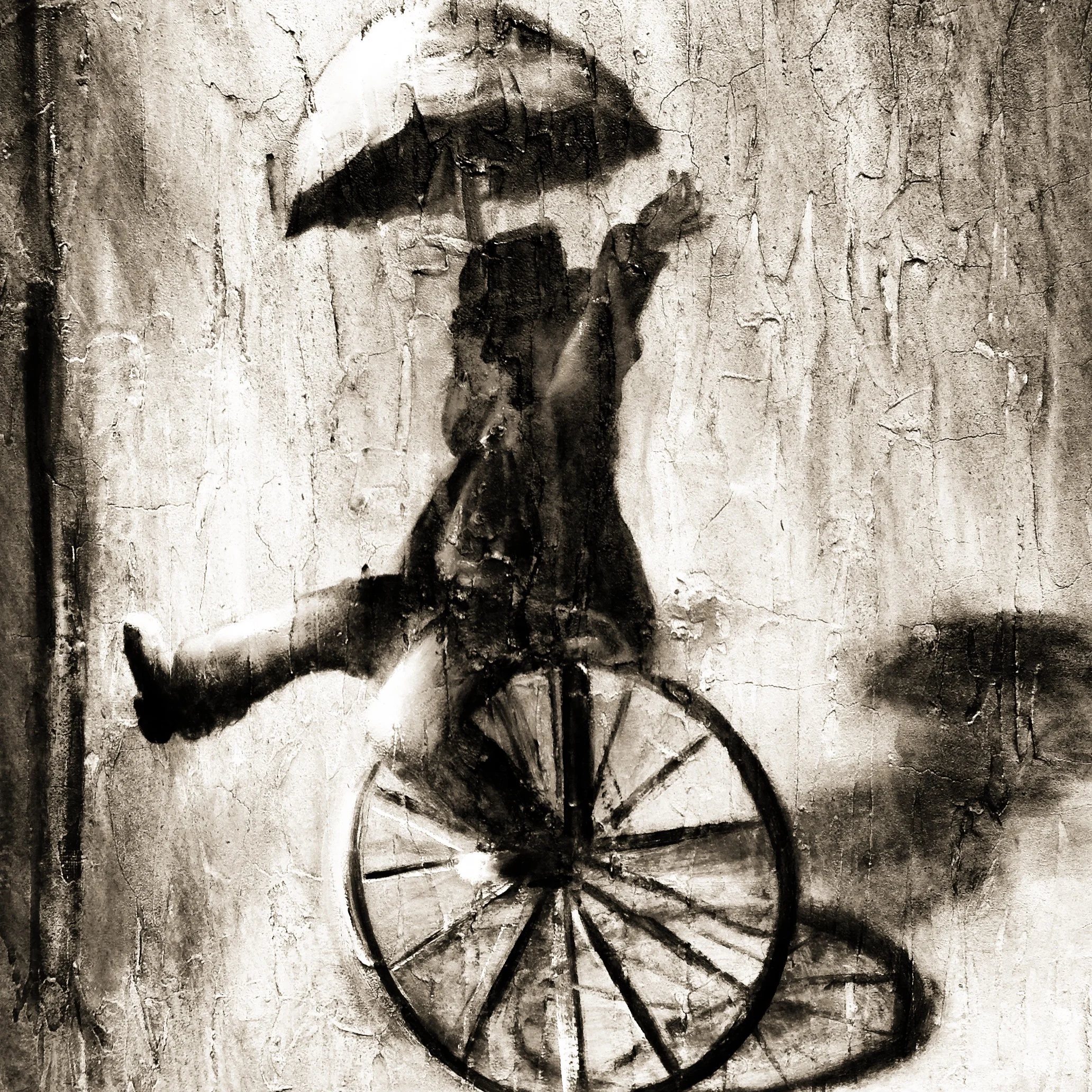 The Ride, 2016Acrylic, oil, texture medium on canvas