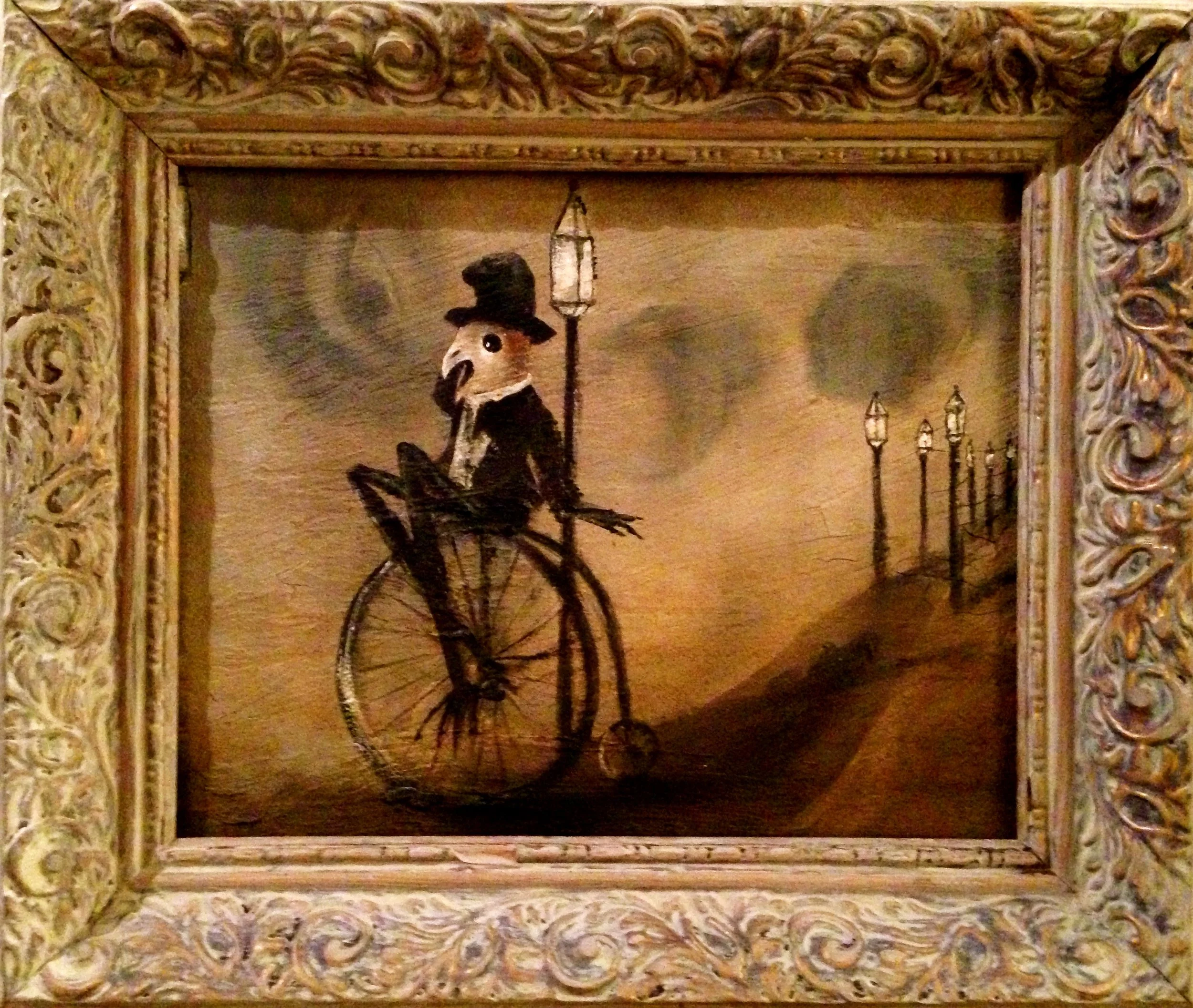 Grand Illusion, 2016Acrylic, oil, texture meium on canvas