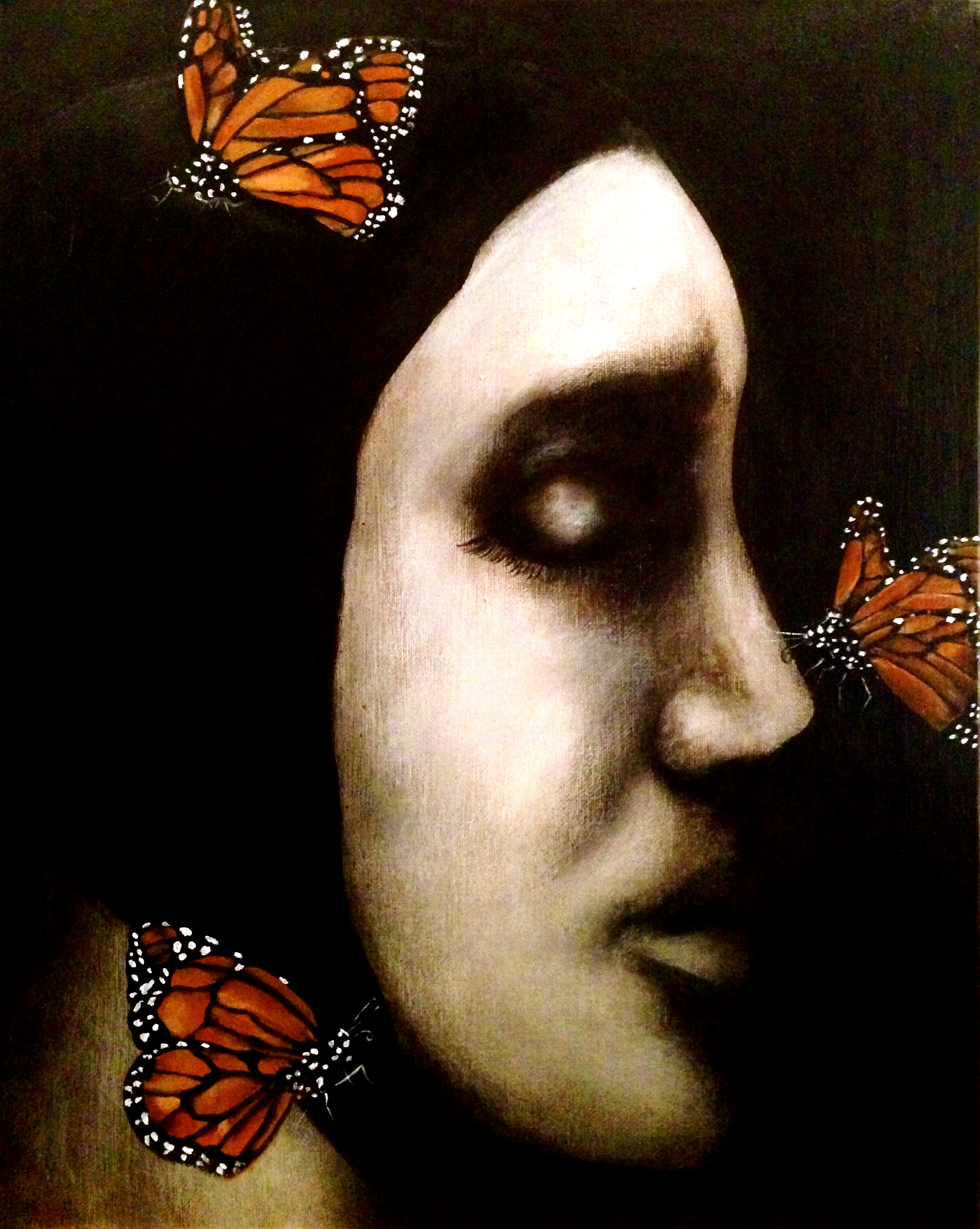 The Swim, 2015 Acrylic & oil on canvas