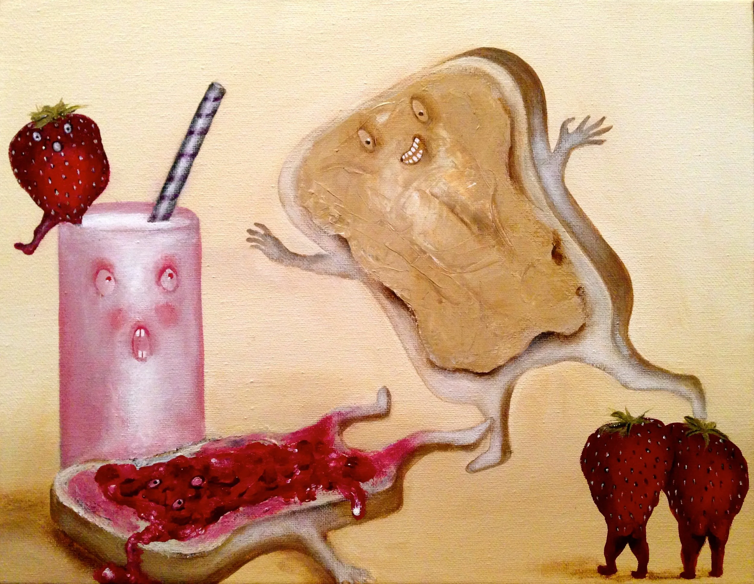 Late Night Craving, 2017Acrylic on canvas