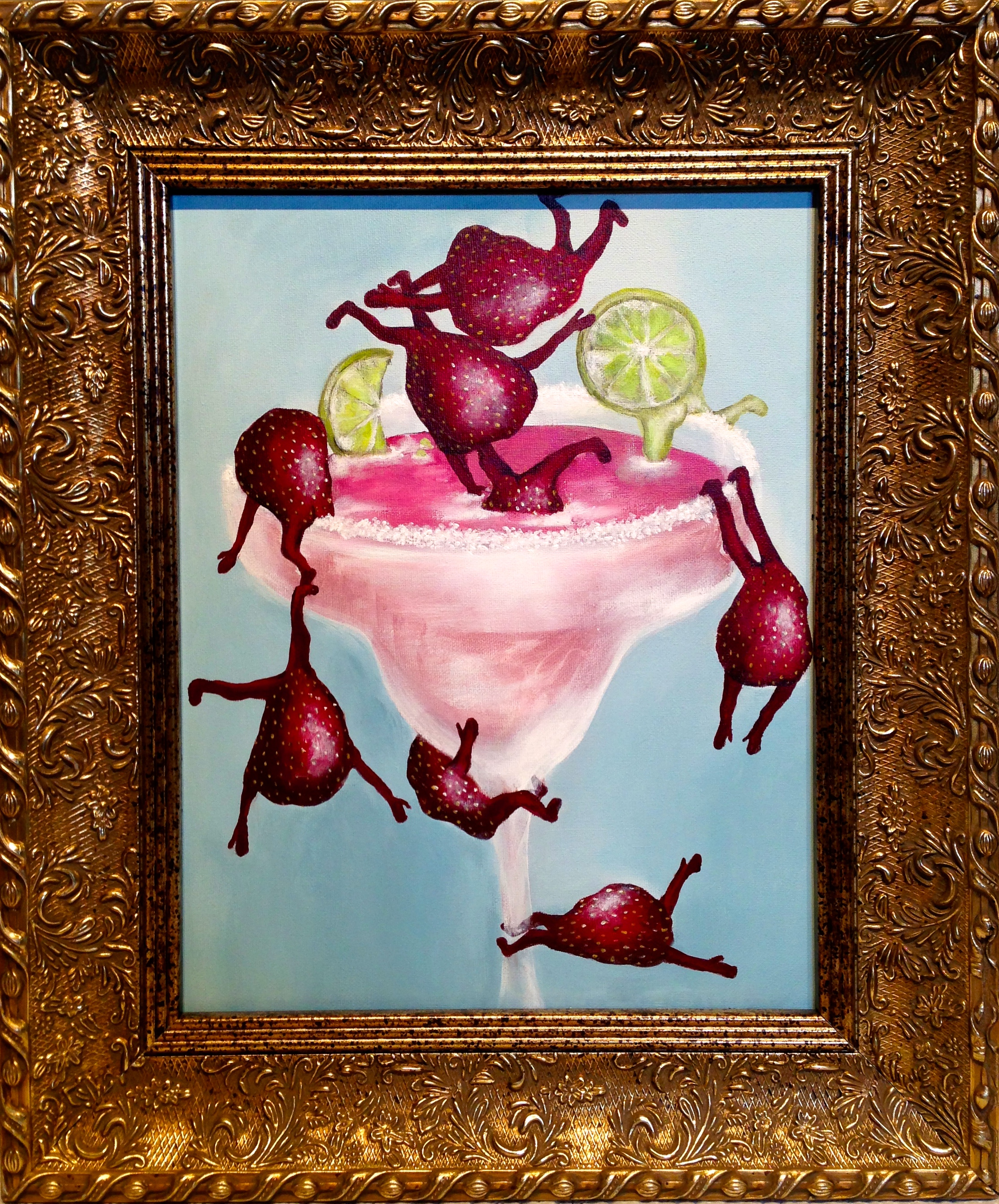 Fruit Loopy, 2017 Acrylic on canvas