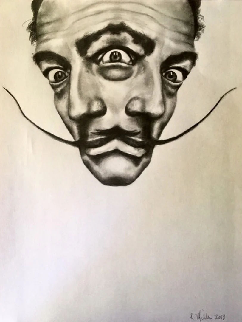 Surreal Surrealist, 2018 #2 pencil on paper 11"x 14"