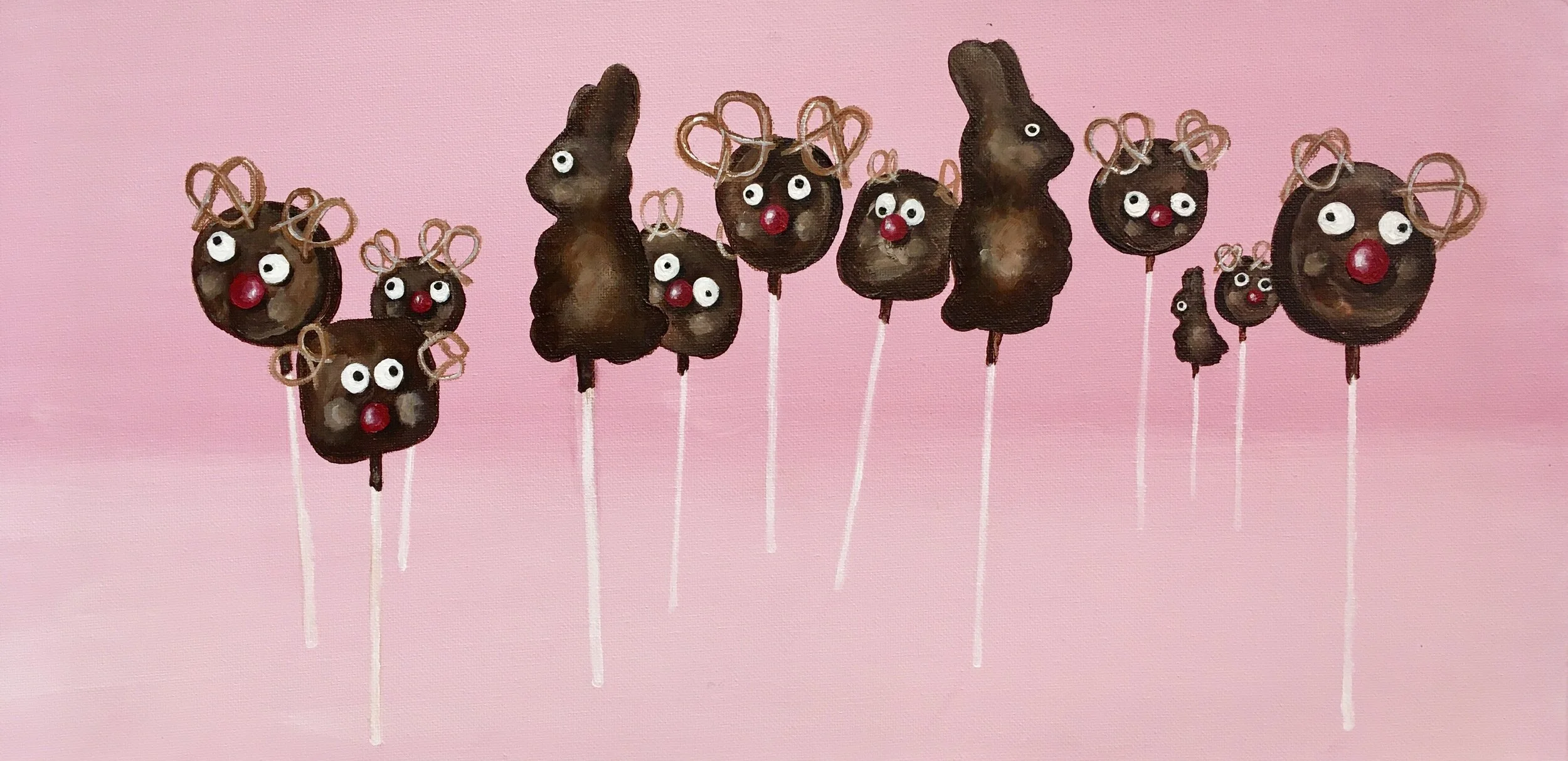 Chocopops, 2021Acrylic on canvas