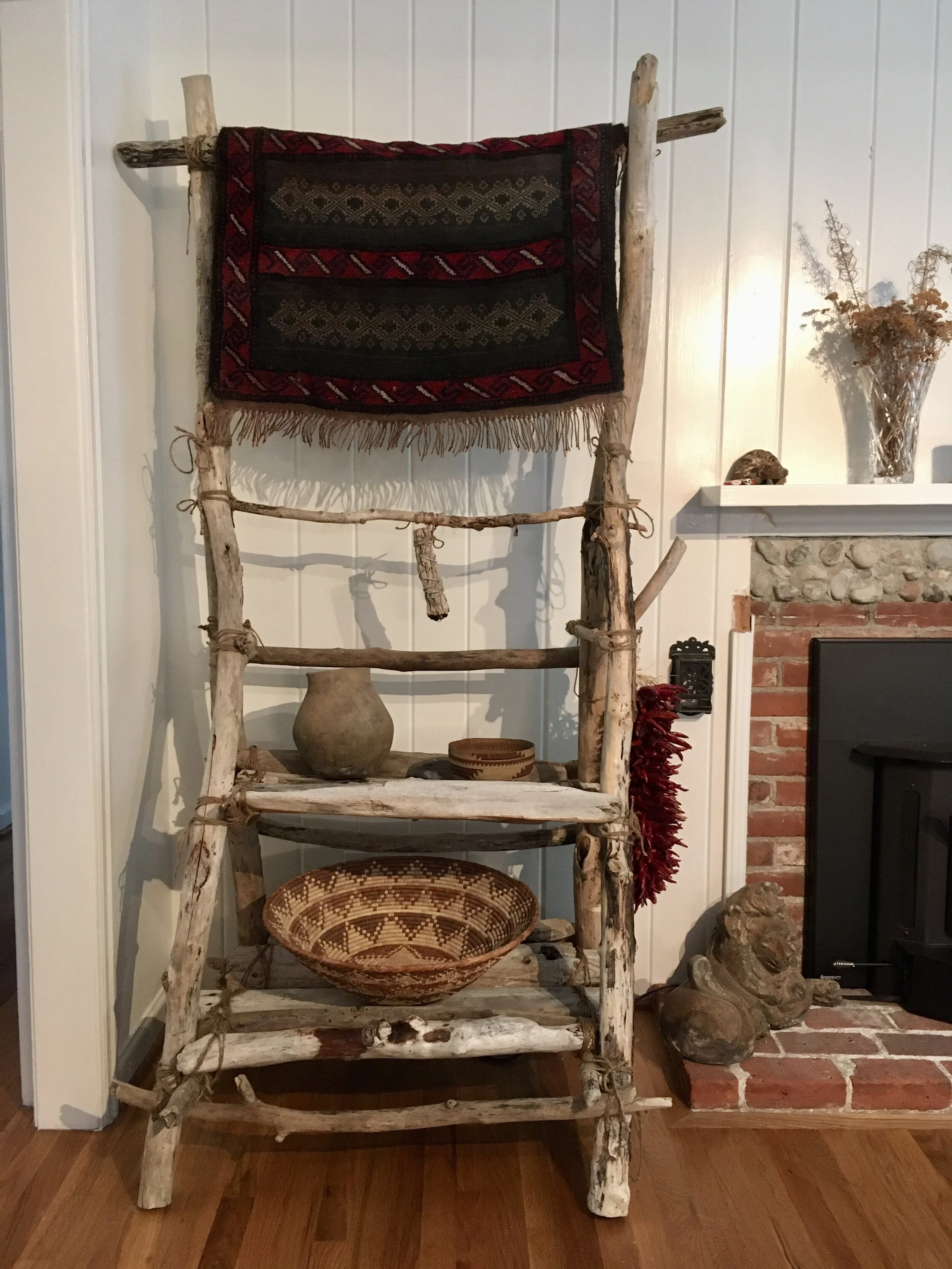 My Driftwood Shelf/Rack 2021 Complete!