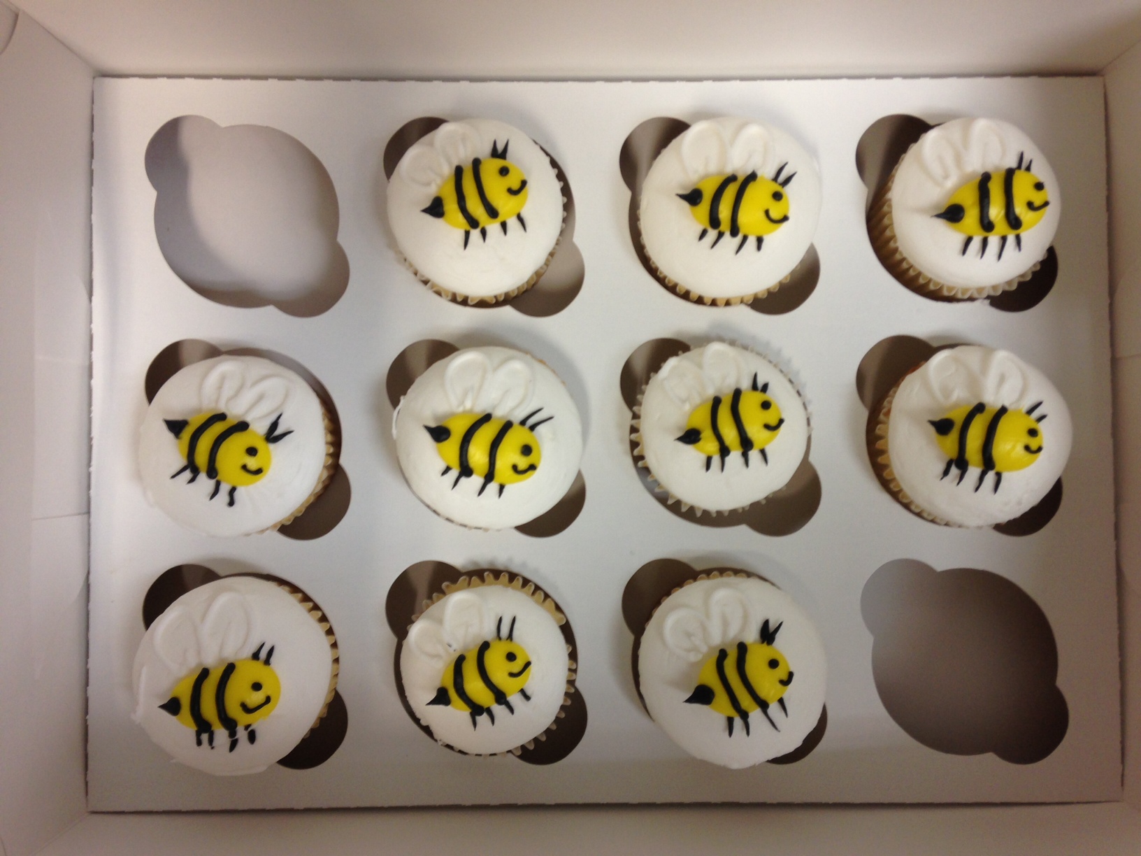 Bee on Cupcake