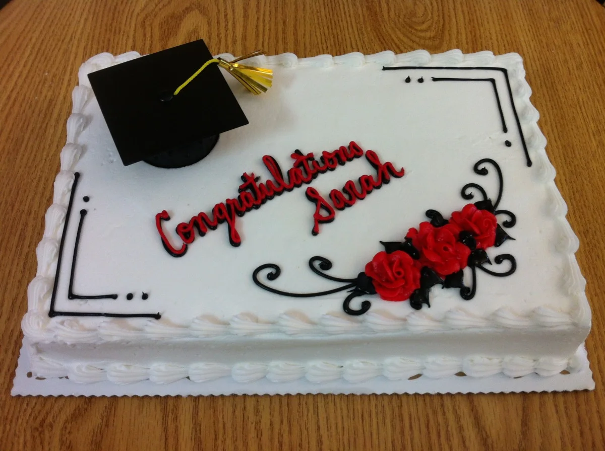 Grad Cap & Roses
