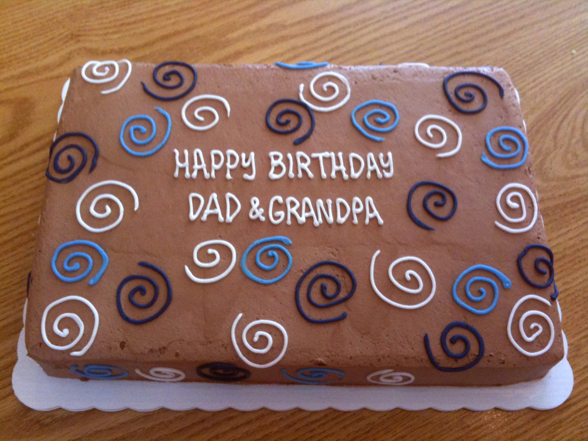 Spirals on Chocolate