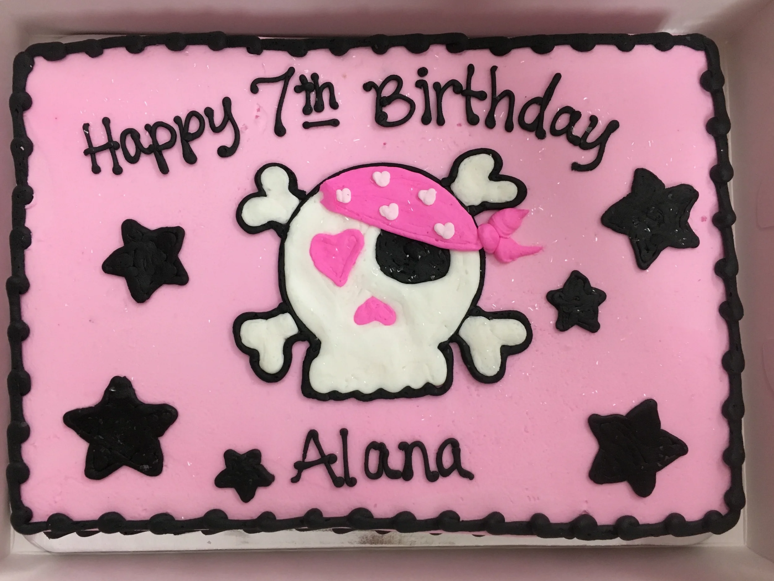 Girly Skull & Cross Bones