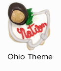 Ohio Theme Cookies