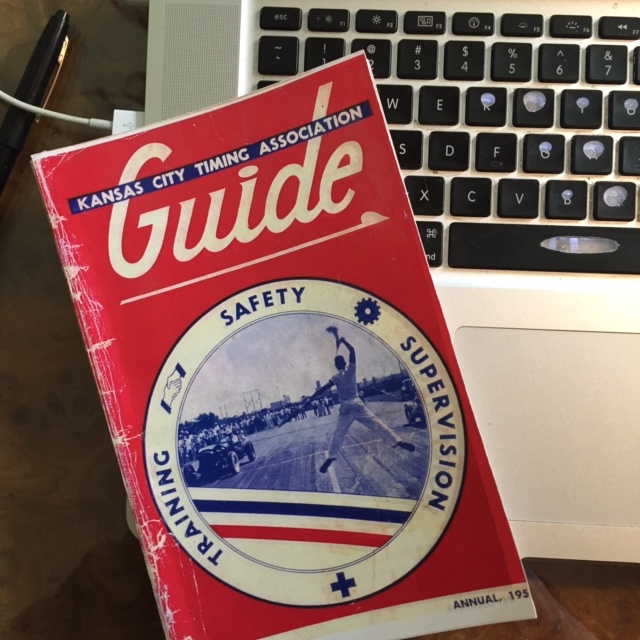 This KCTA Guide is a replica, like my Ford. Supplied by Chris Simmons.