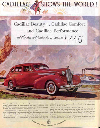 I was born too late. I could’ve had a Caddy with paper route savings .