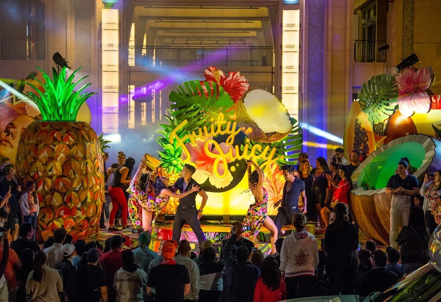 As we continue our celebration of Latinx Heritage Month, we're still clinging to summer with memories of our 'Fruity Juicy' Event, produced at Hollywood &amp; Highland.⁠
⁠
Inspired by the music of Celia Cruz, the performance featured live singers and