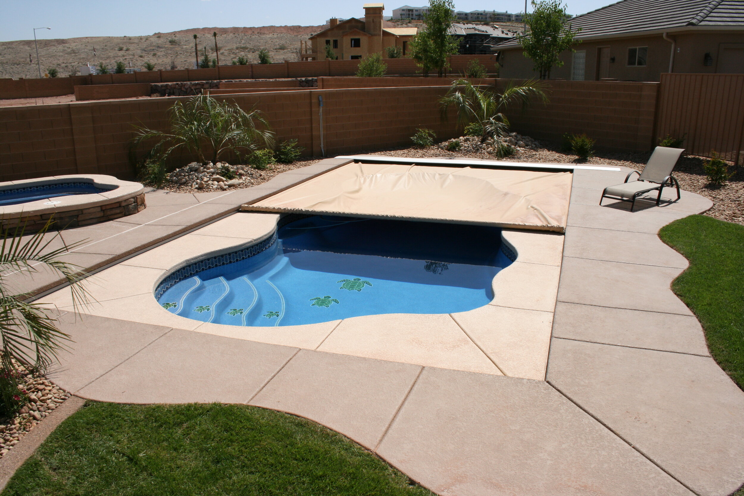 Automatic Safety Pool Cover - Winter Care