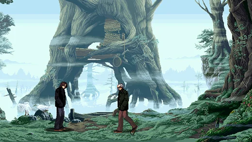 Image: Background, David Blandy, 2013