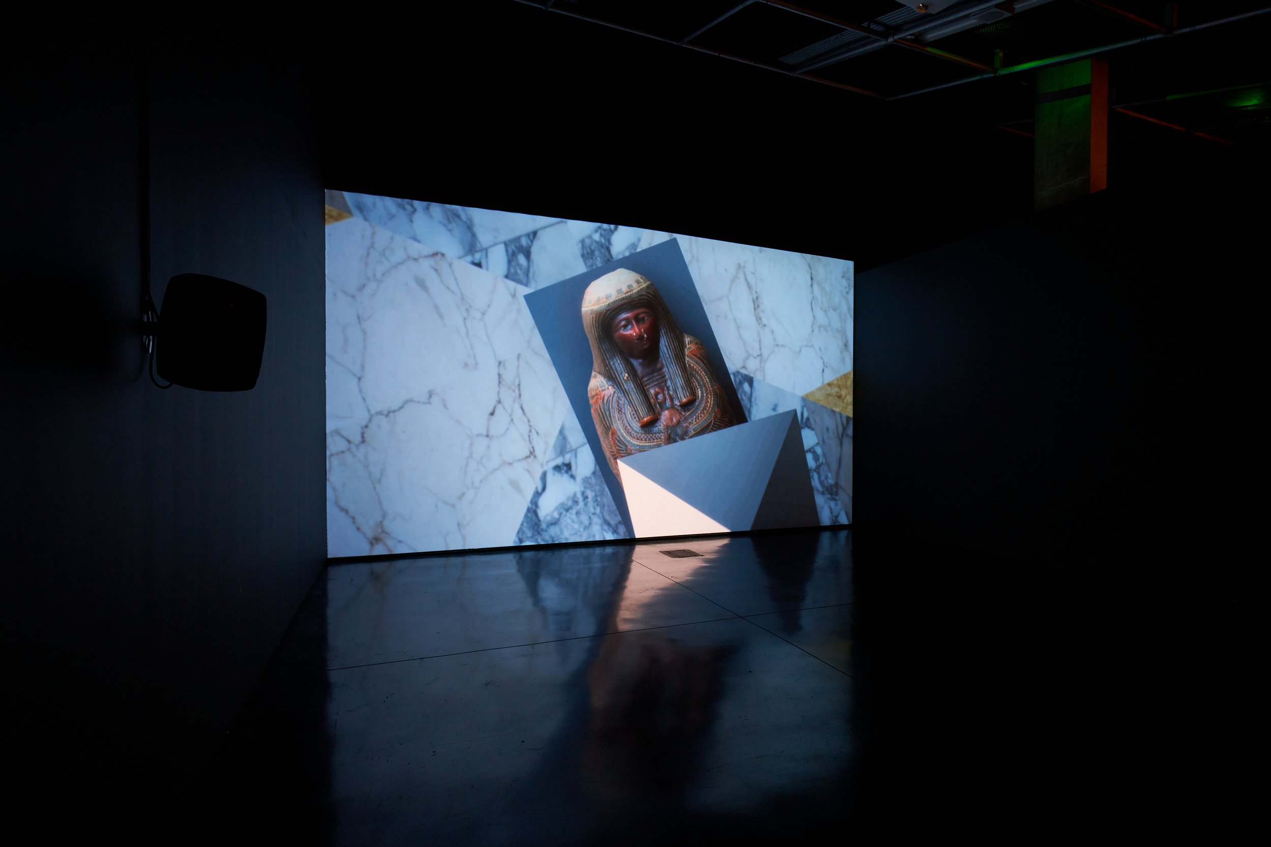 Larry Achiampong and David Blandy, Dust to Data (2021). Image by Rob Battersby. Installation view at FACT. 4.jpg