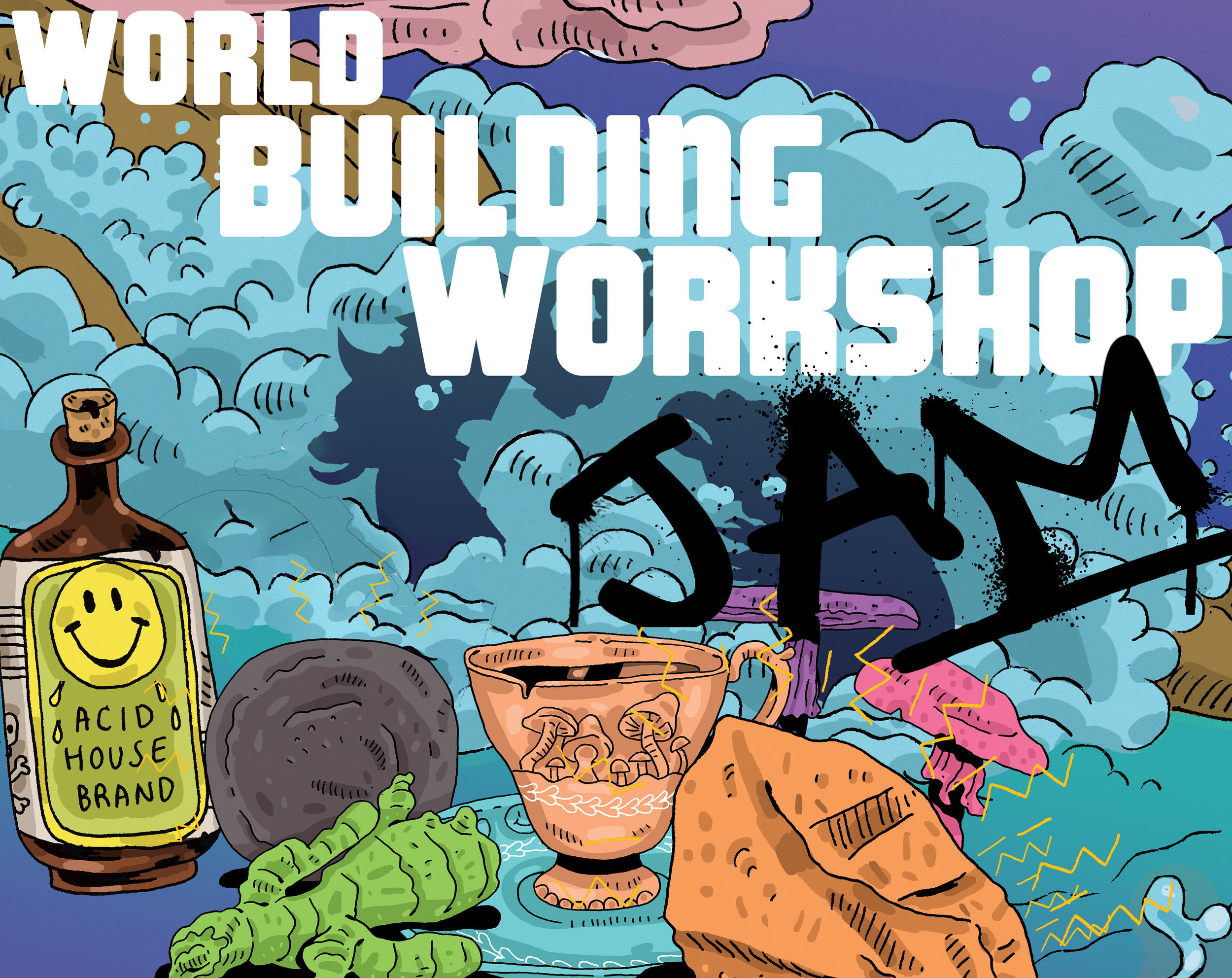 World Building Workshop Jam, Sussex Digital Humanities Lab
