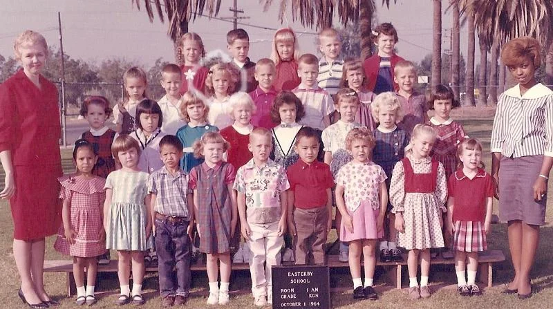 My kindergarten class 1963