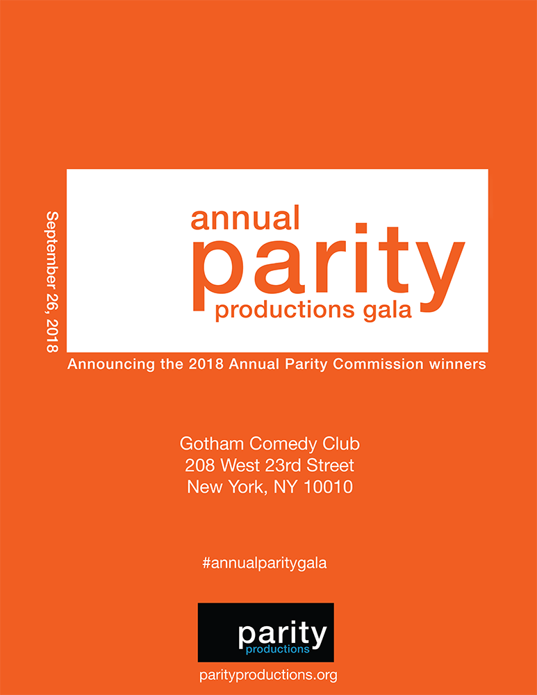 Annual Parity Productions Gala 2018 Journal