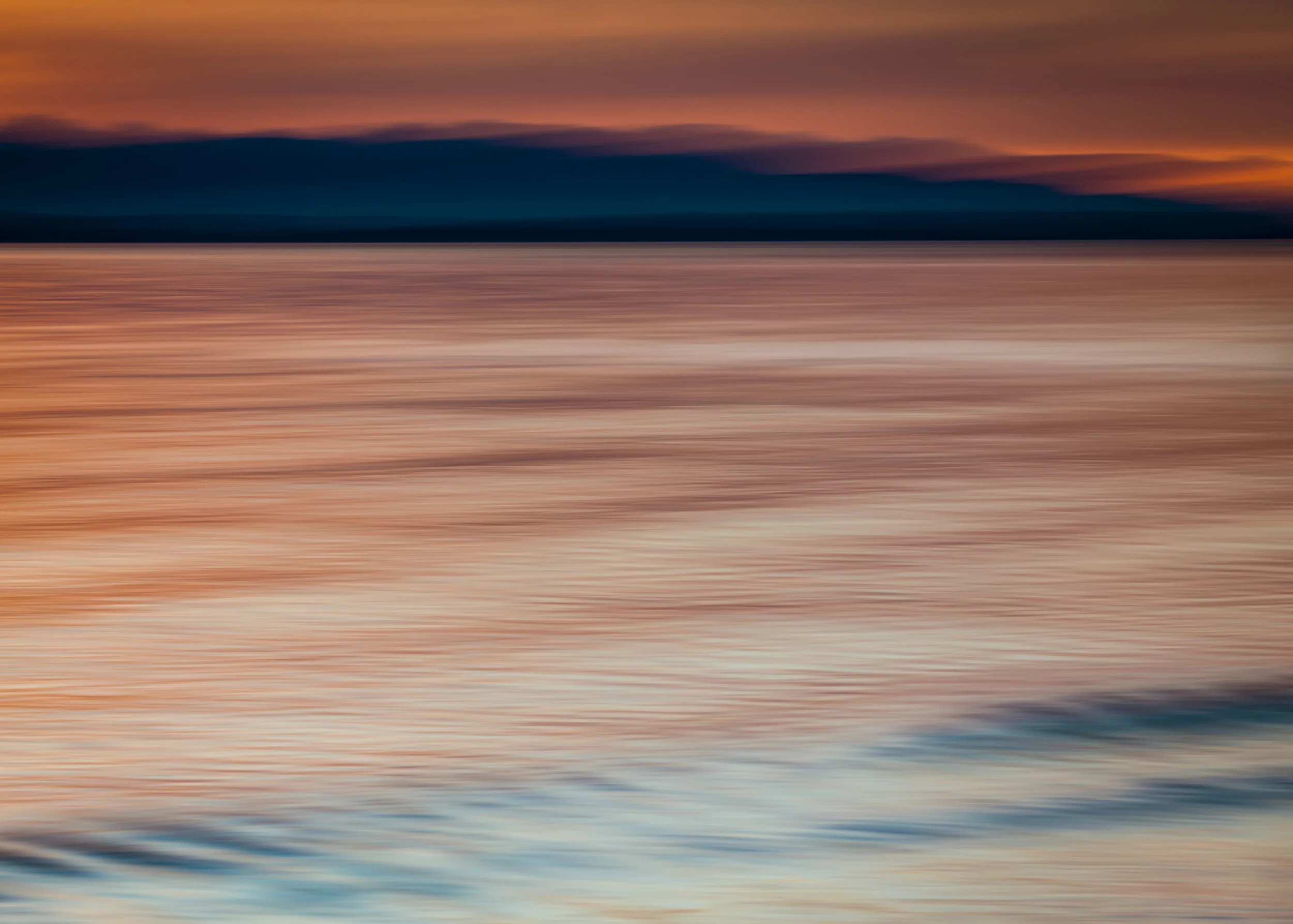 Sundown on Puget Sound