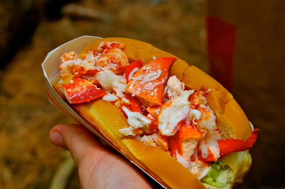 LOBSTER ROLLThe 'Vacationland' of Maine harbors some of the most delicious and succulent lobsters in the country. While attending and helping out at&nbsp;Caravan Music Festival, held this past week in Belegrade Lakes, Maine, I had the pleasure of be…
