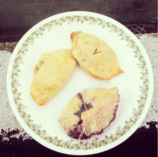 BLUEBERRY HAND PIESThis recipe is great for summer fruits (peach, apricot, nectarine) but is also great for savory fillings too- We tried&nbsp;vegan chorizo and turkey with summer squash and they were all a hit, you could even go ahead an call them …
