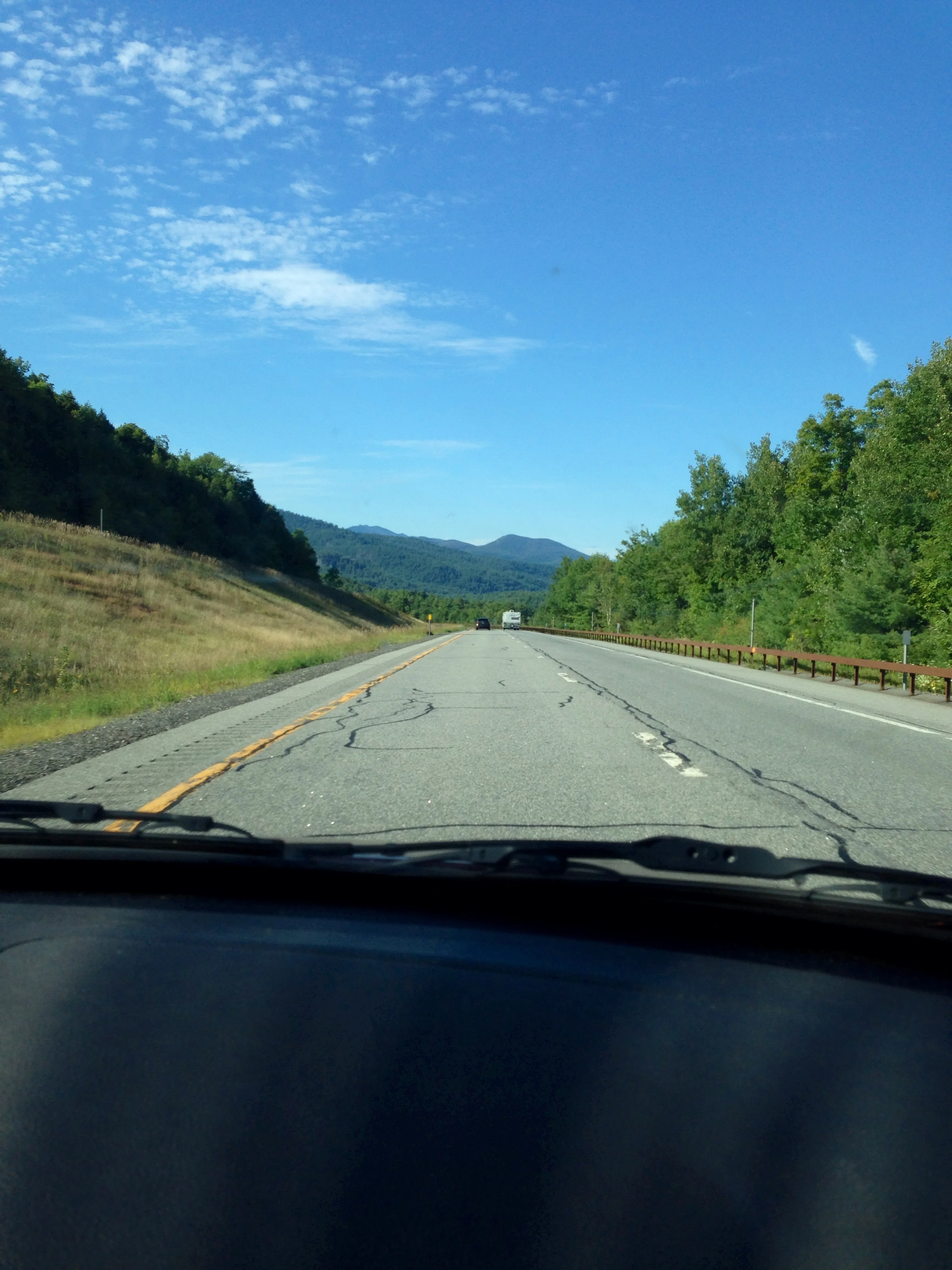 On the road to Montréal-Catskills New York 