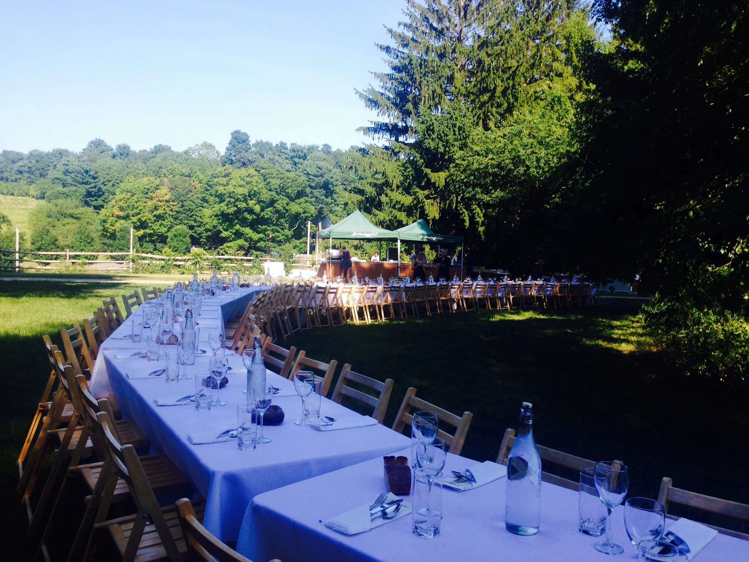 Dinner in Boston at Allandale Farm, Boston's last working farm!