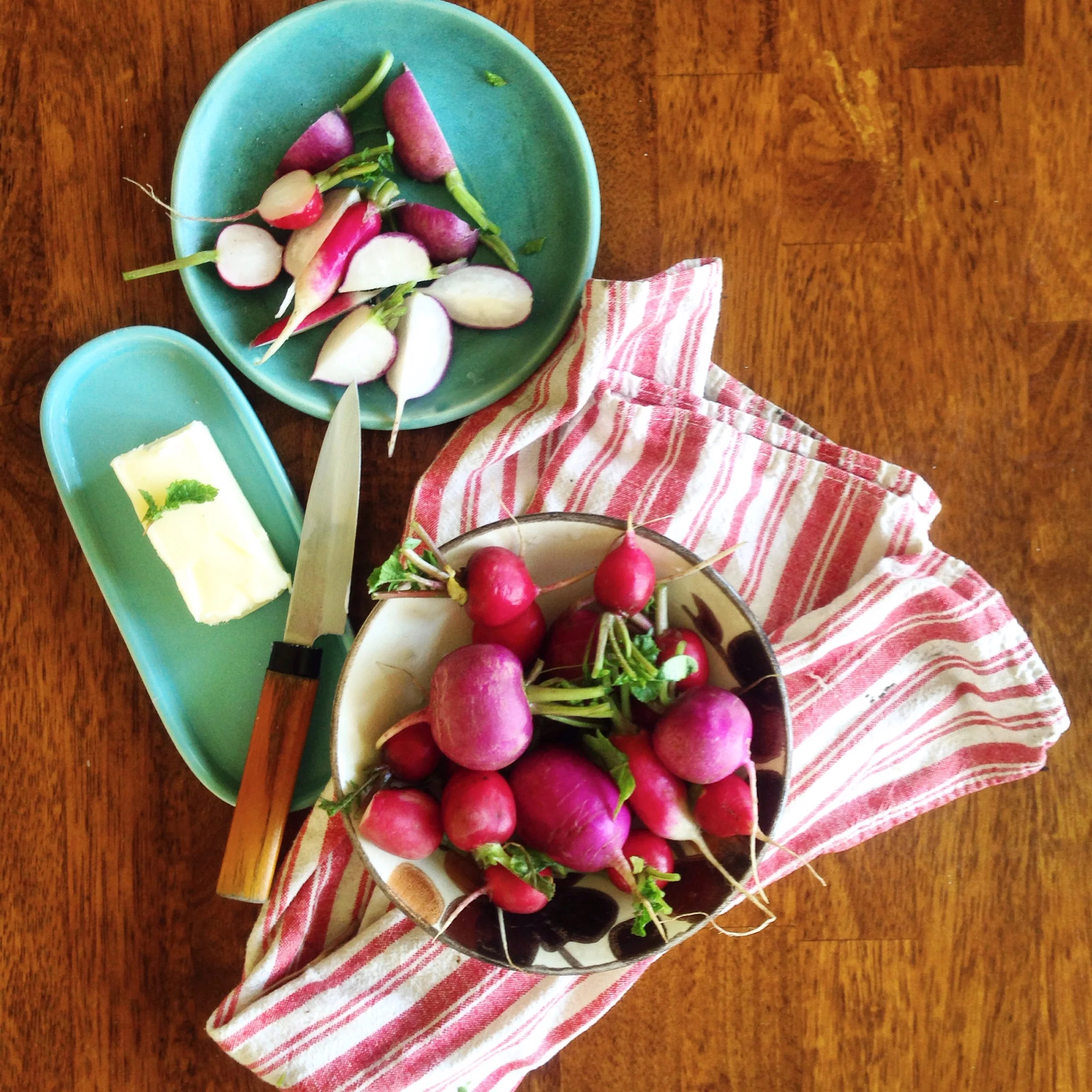 Radishes with Butter