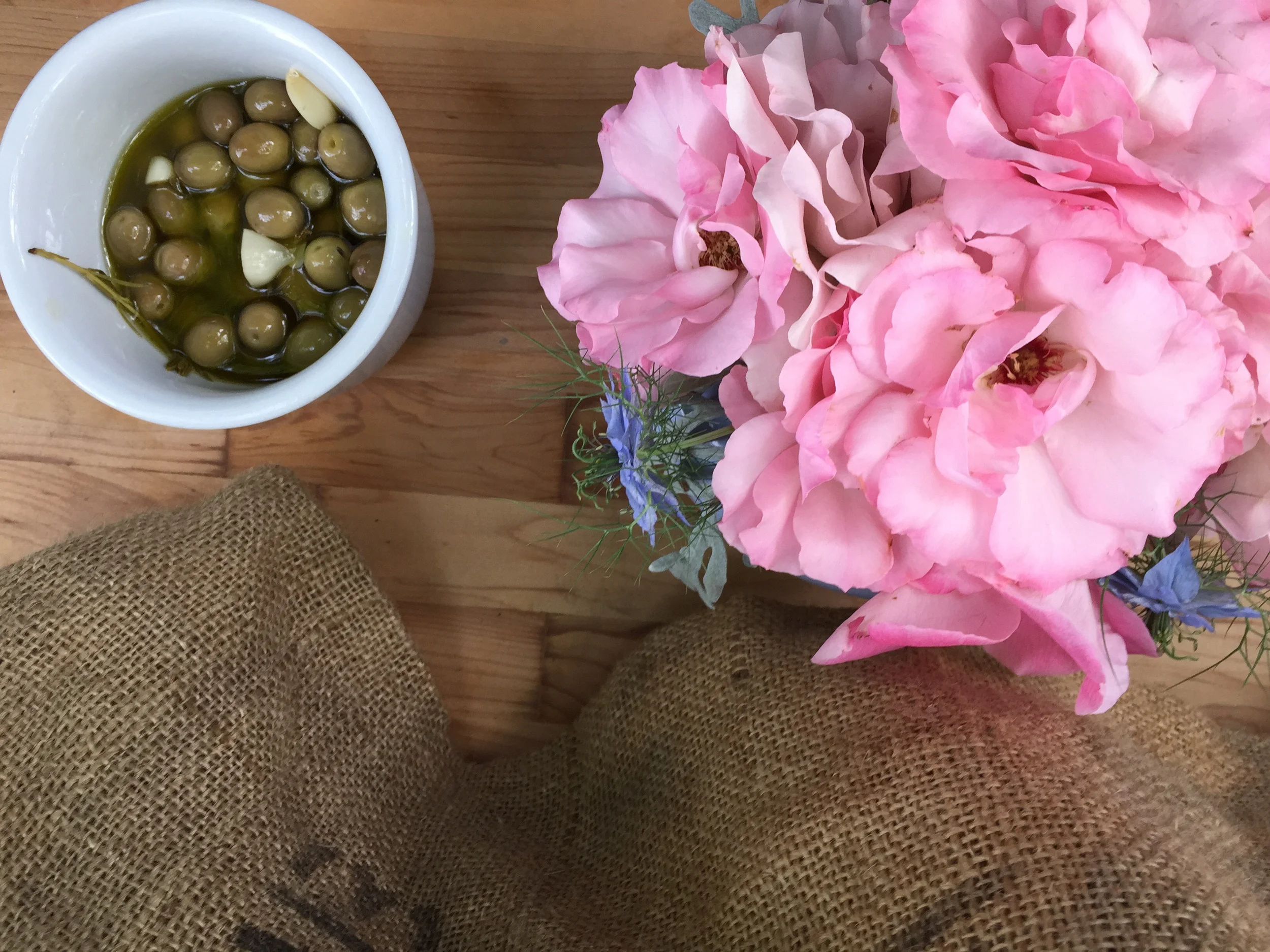 Olives and Roses from Preston Vineyards