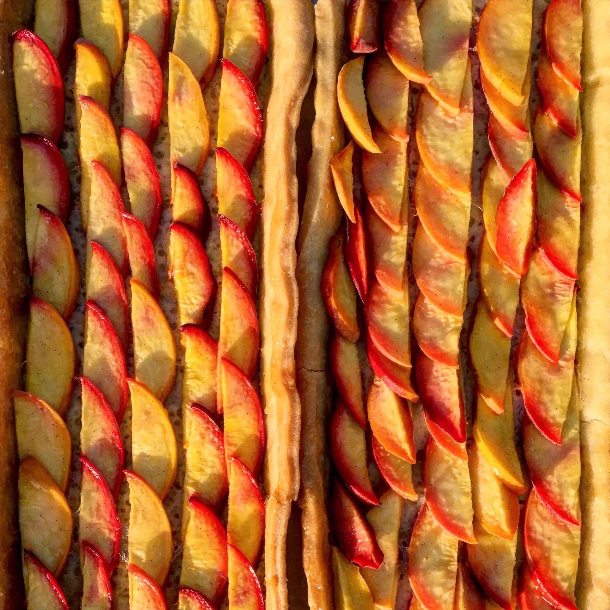 Peach Tartes by Pastry Chef Robert Vallejos