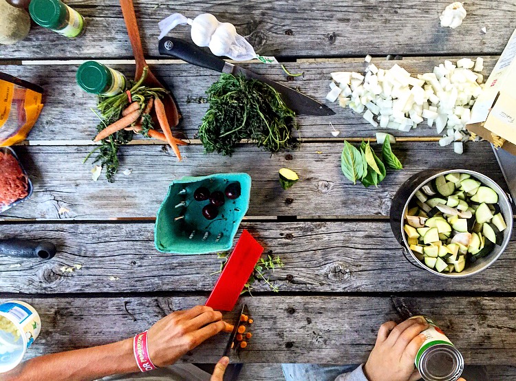 Campsite Meals in Pemberton, British Columbia 