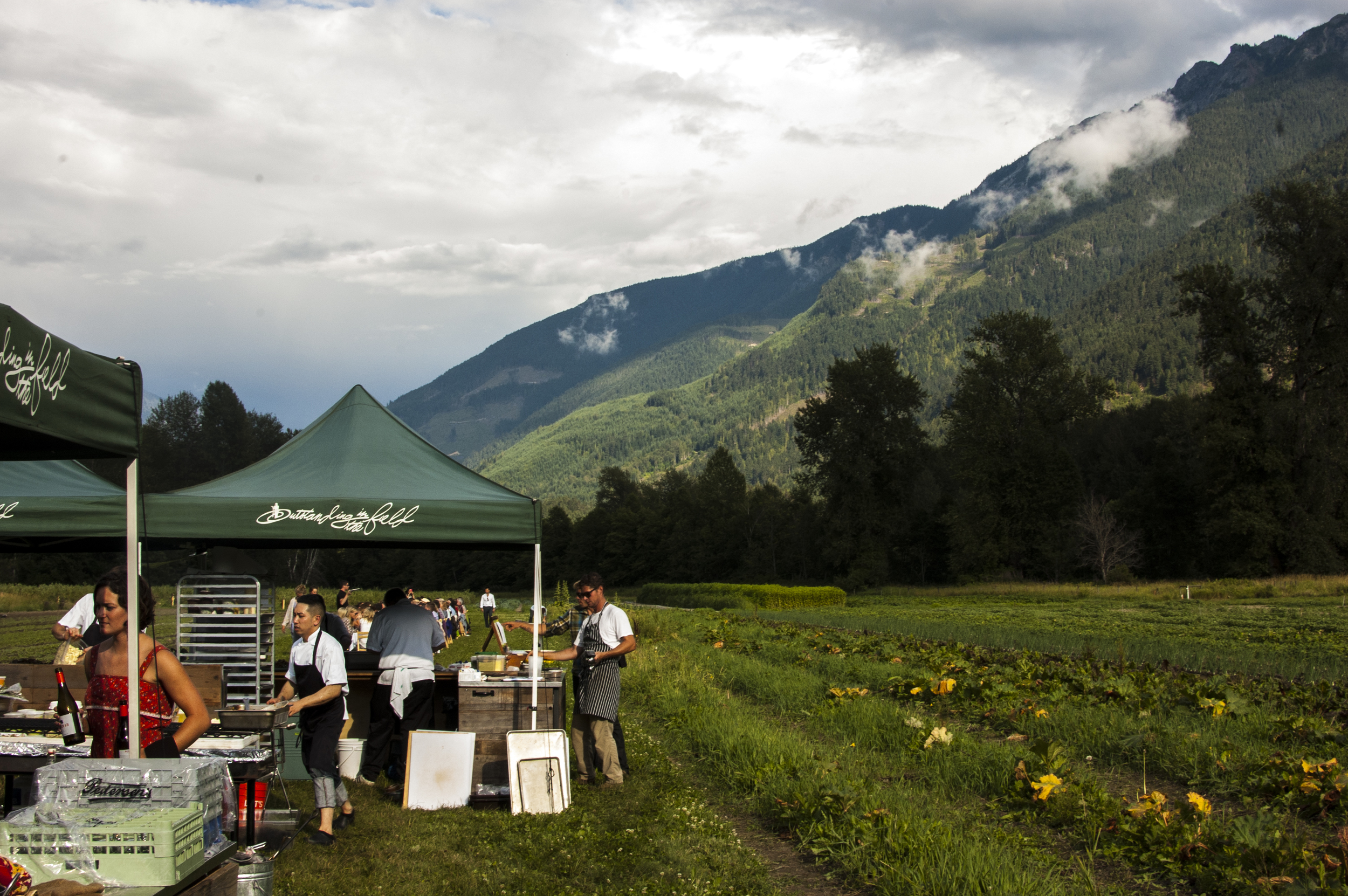 The Kitchen at North Arm Farm in Pemberton, British Columbia 