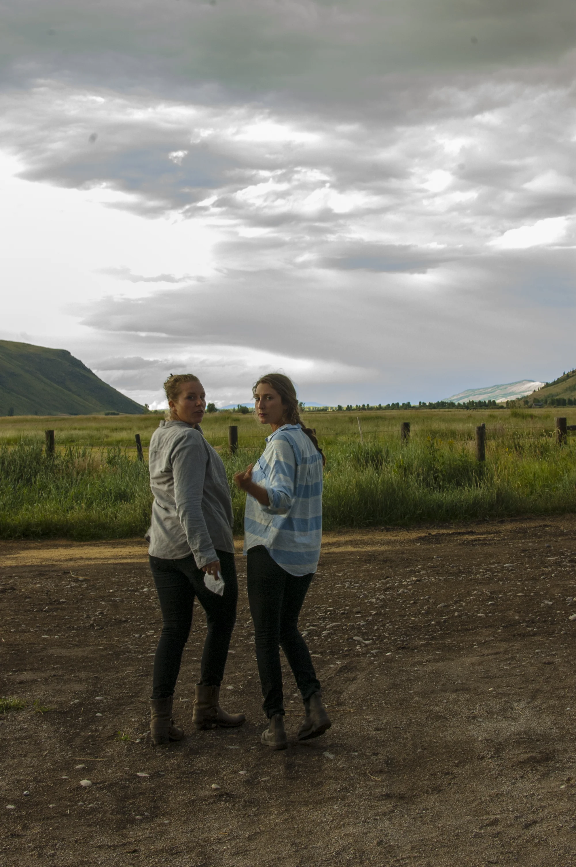 Farm Dinner Fashion in Jackson Hole, Wyoming