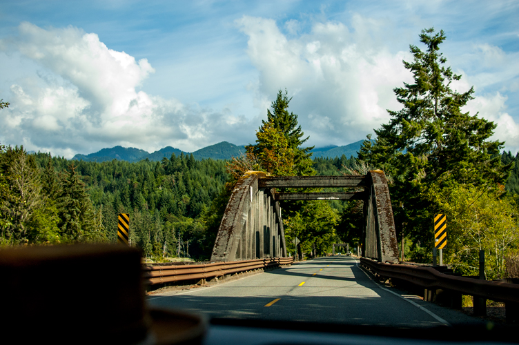 The Bridge at Hama Hama Oytsers in Lilliwaup, WA