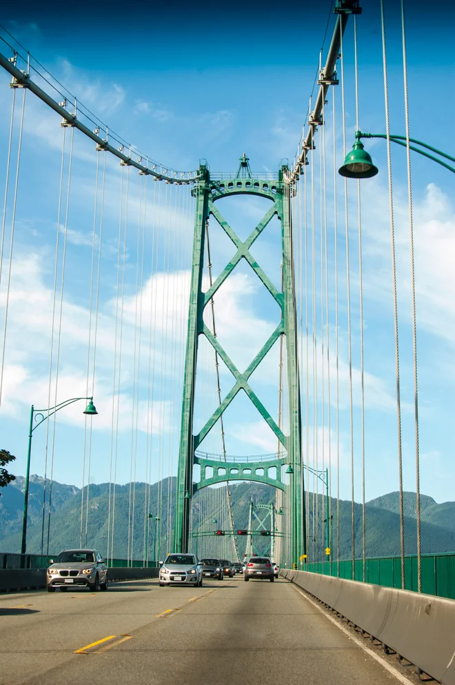 Lion Bridge in BC