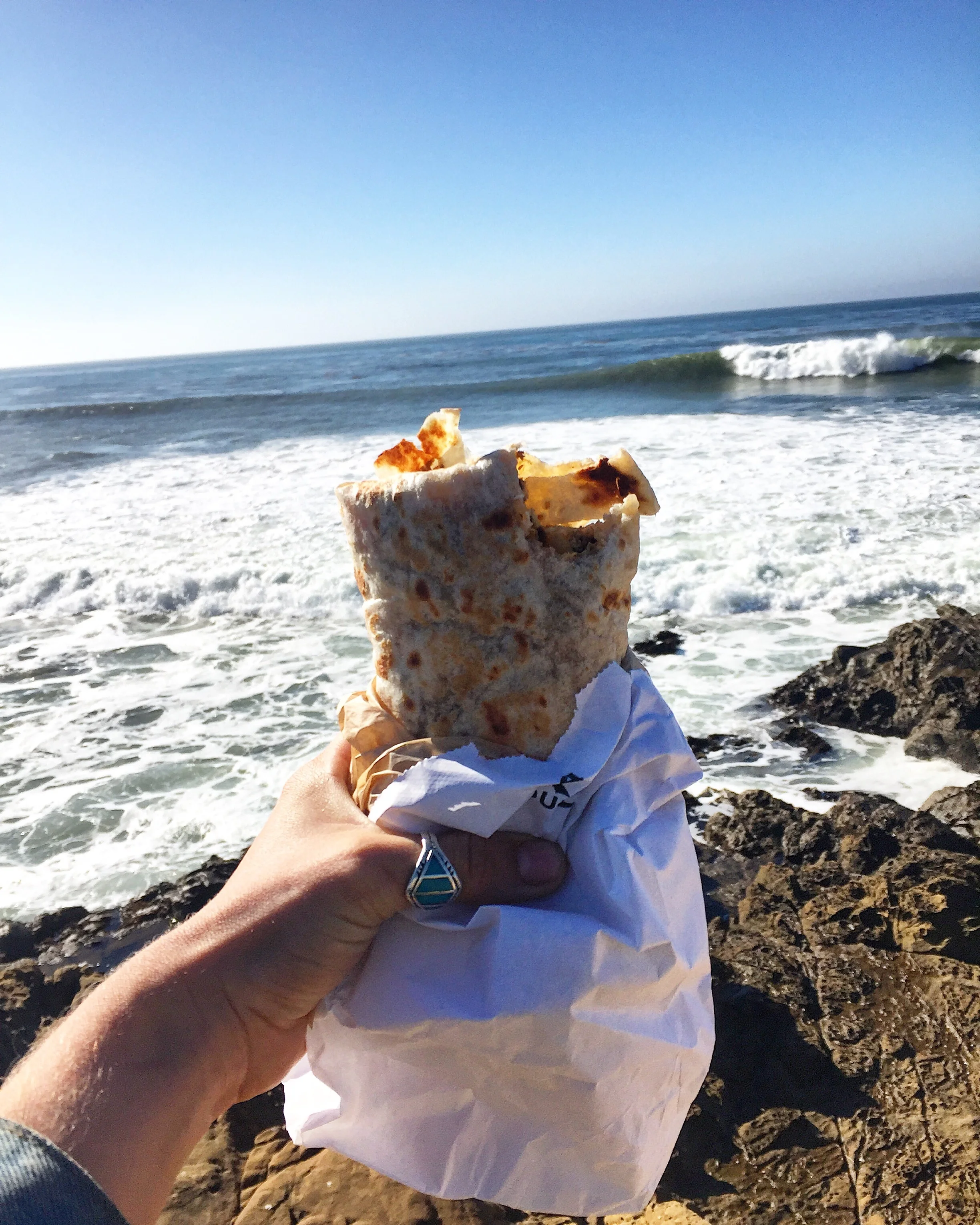 Breakfast Burrito Land// Cayucos, California