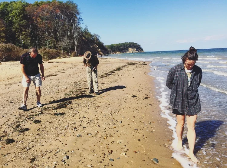 Shark Teeth Huntin'// Scientist Cliffs, Maryland