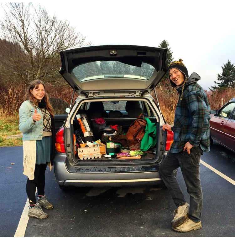 Trunk Breakfast// Blue Ridge Parkway, North Carolina