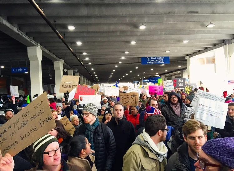 Muslim Ban Protest Day 2 at Philadelphia International Airport//1.29.17