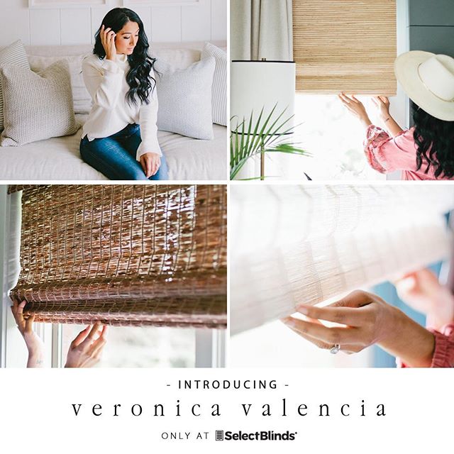 We&rsquo;ve got a handful of exciting new design clients and each time they request to check out the Veronica Valencia @selectblinds collection for their home, I literally get weak in the knees. If you haven&rsquo;t checked out the line, do. I&rsquo;