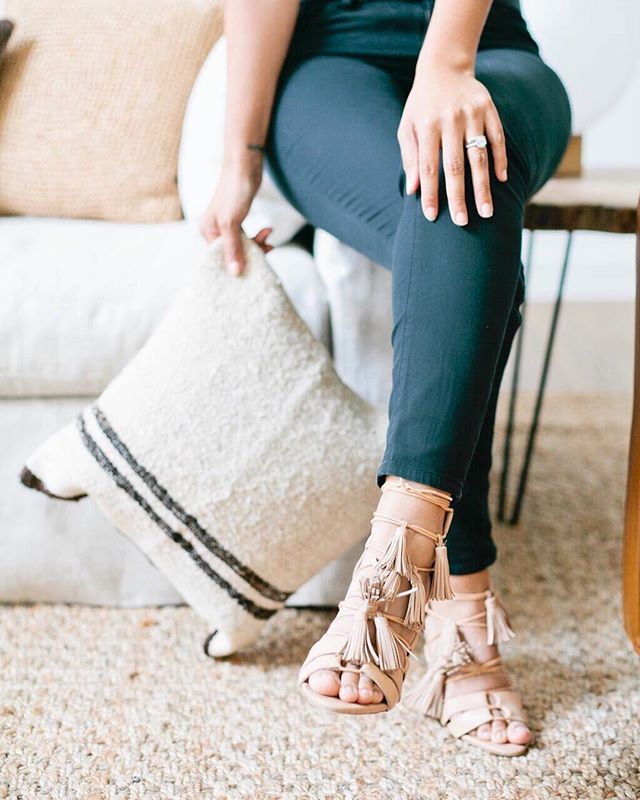 Anyone else wear their wedding shoes on repeat alllllll the time?!? ✌🏼@loefflerrandall #veronicavalenciahome