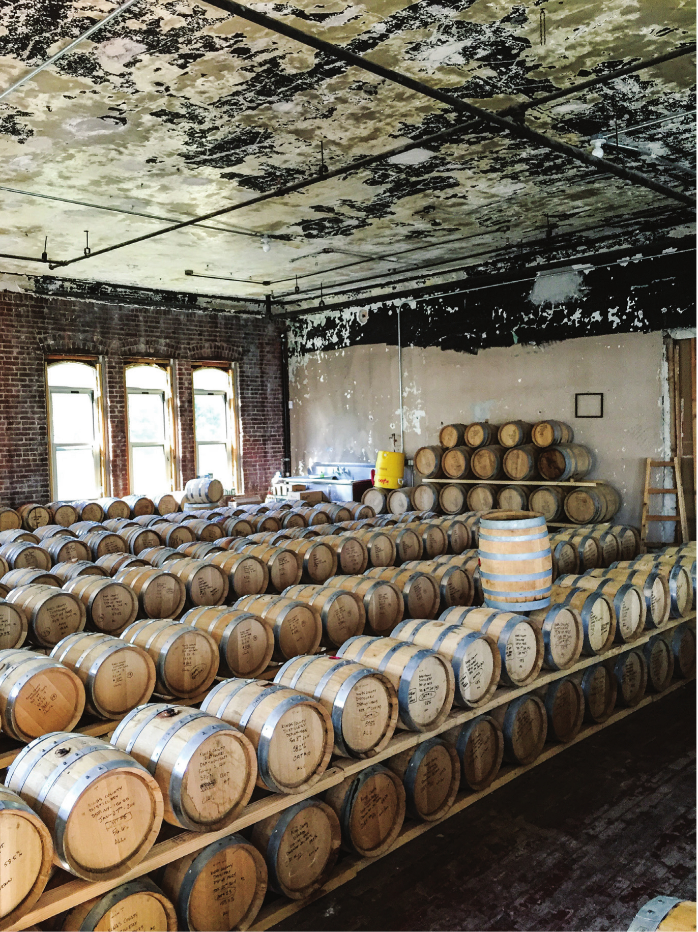 Kings County Distillery Barrel Room. Photo by Valery Rizzo