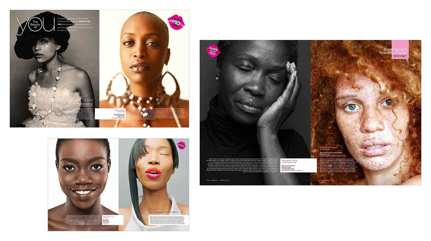 ESSENCE REAL WOMEN SHOOT