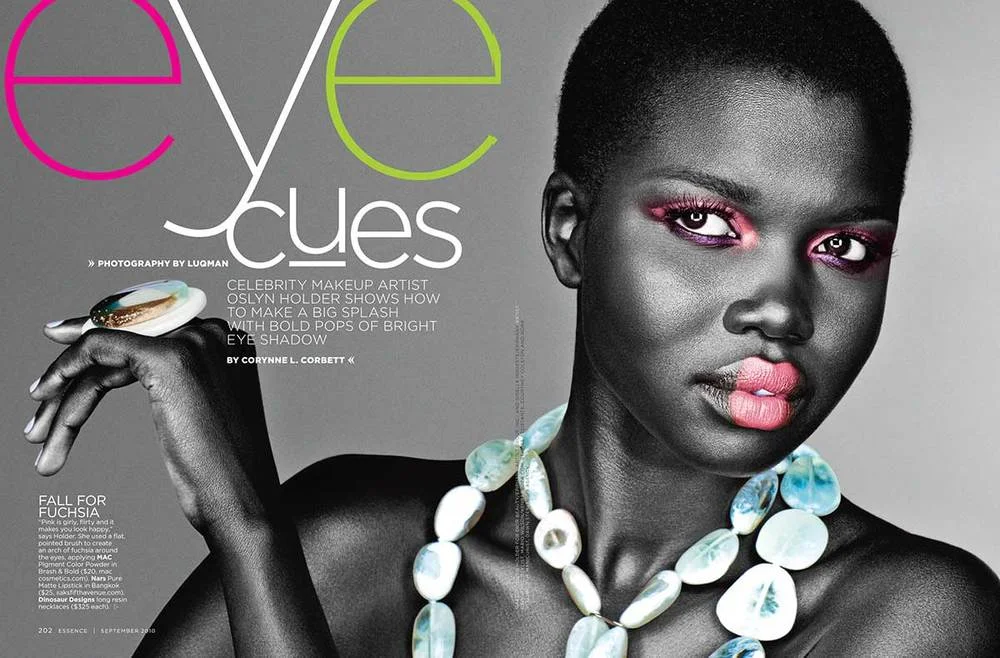 ESSENCE BEAUTY FEATURE (see PUBLISHING - Fashion & Beauty, top right menu bar)
