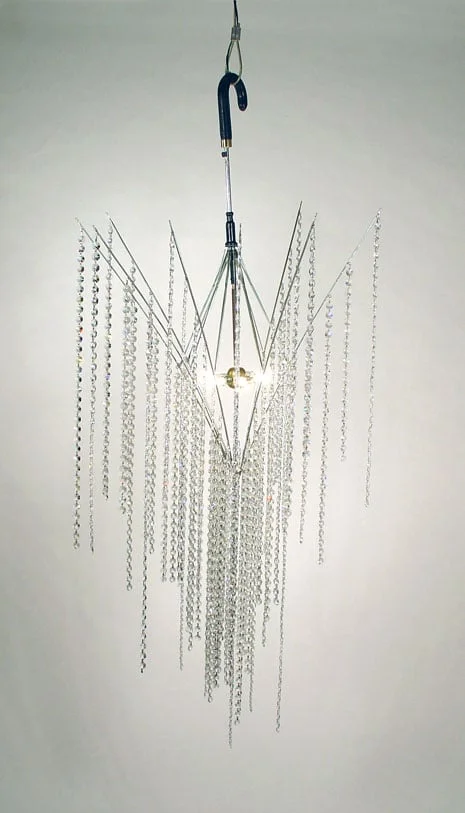 THE UMBRELLA CHANDELIER (see Art - Furniture & Lighting, top right menu bar
