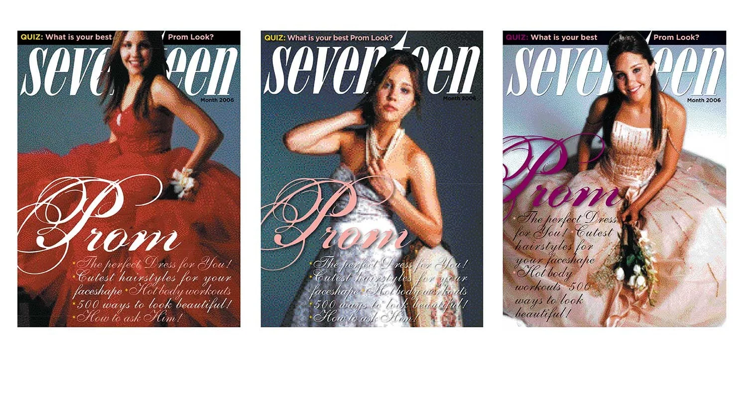 SEVENTEEN PROM COVERS