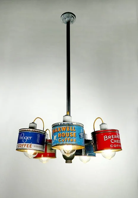 50's COFFEE CAN CHANDELIER