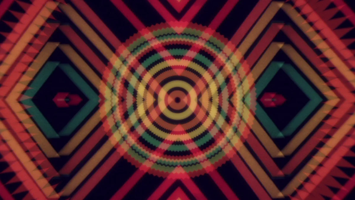 I spent a couple weeks designing and animating some video projections for the Fleet Foxes Fall/Winter Tour. It was a combination of animated elements, matte paintings and aerial footage we shot in the Northern Cascades in August. All of the graphics were animated in stop-motion, and built to play back in time with each song of the set-list. We used the program Grand VJ by Arkaos to run and sequence the content. Credits: Designer & Animator - Sean Pecknold Art Assistant - Natalie Jenkins Consultant - Sean Frego R & D - Britta Johnson Aerial Footage Producer - Aaron Ball Co-directed with - Matt Daniels DP - Marty Oppenheimer Camera - Arri Alexa Producers - Aja Pecknold, Jake Mcglaughlin Here is a photo gallery of some images from the Seattle show that Sean Frego was kind enough to capture.