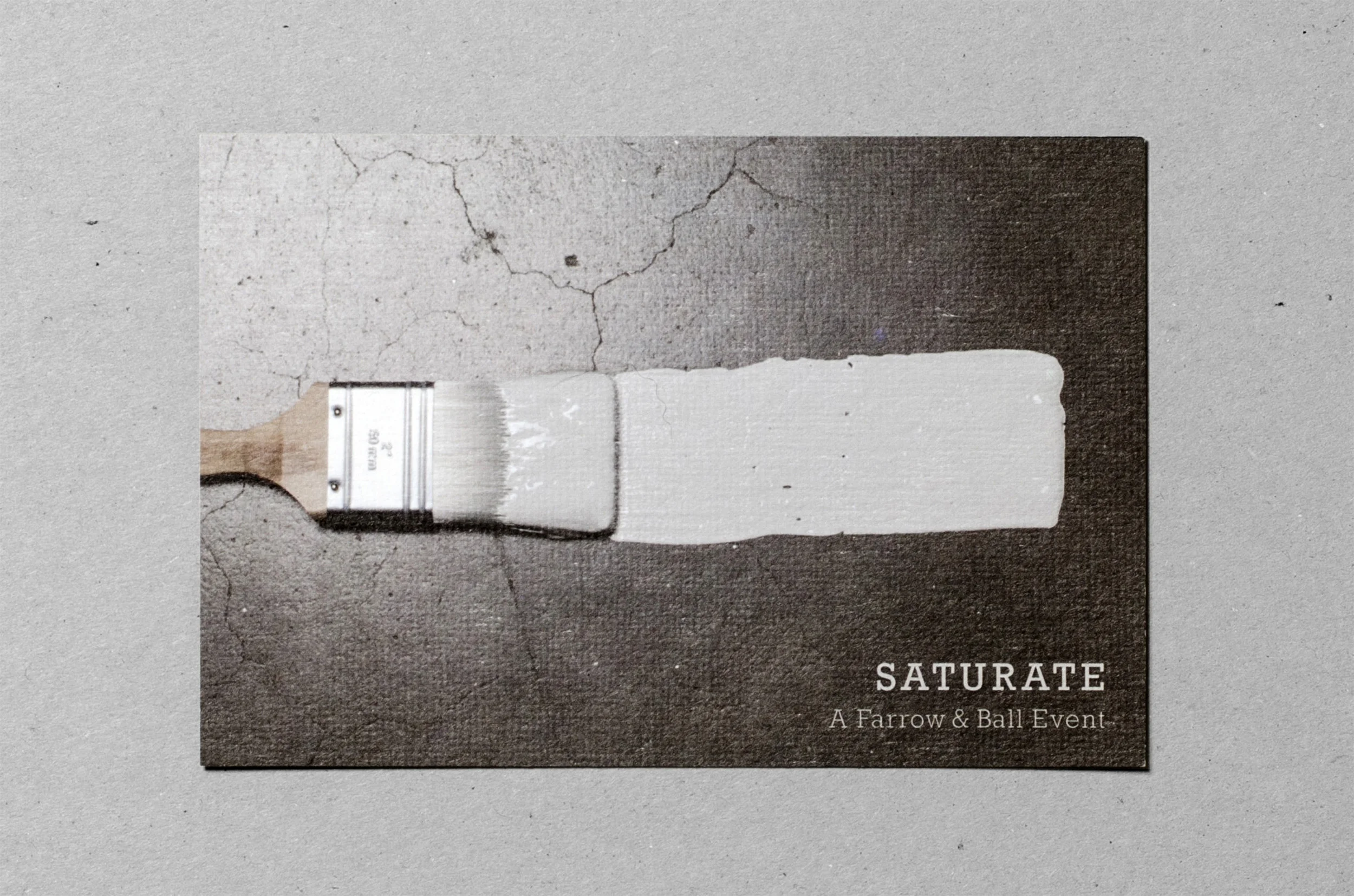 Farrow & Ball event mailer